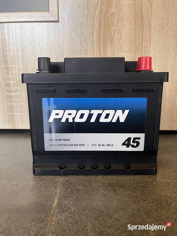 Akumulator PROTON 45Ah 350A EN PRAWY PLUS wielkopolskie