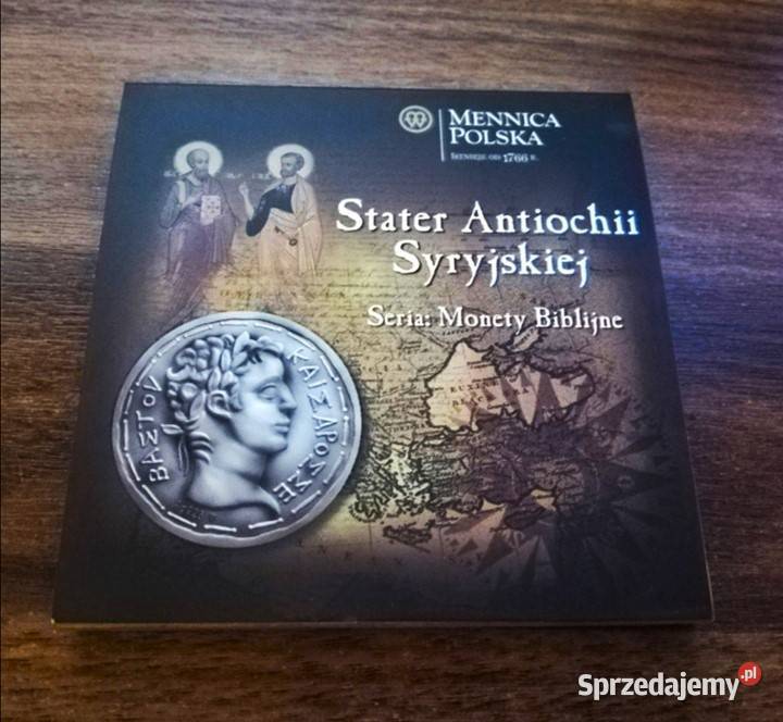 STATER Antiochii Syryjskiej seria Monety opolskie Opole