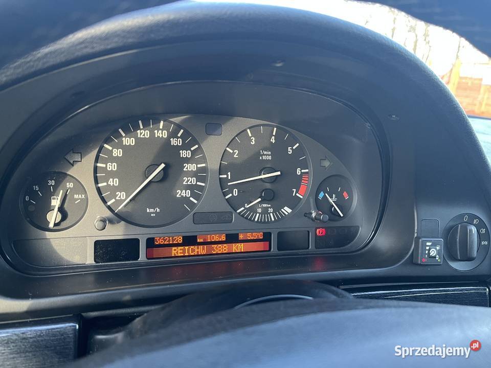 BMW E39 520i Business banzyna gaz