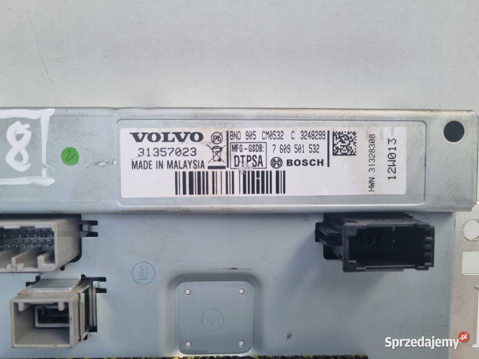 Volvo VOLVO V60 I S60 II XC60 I EKRAN NAWIGACJI Panele sterowania, przełączniki Janów sprzedam