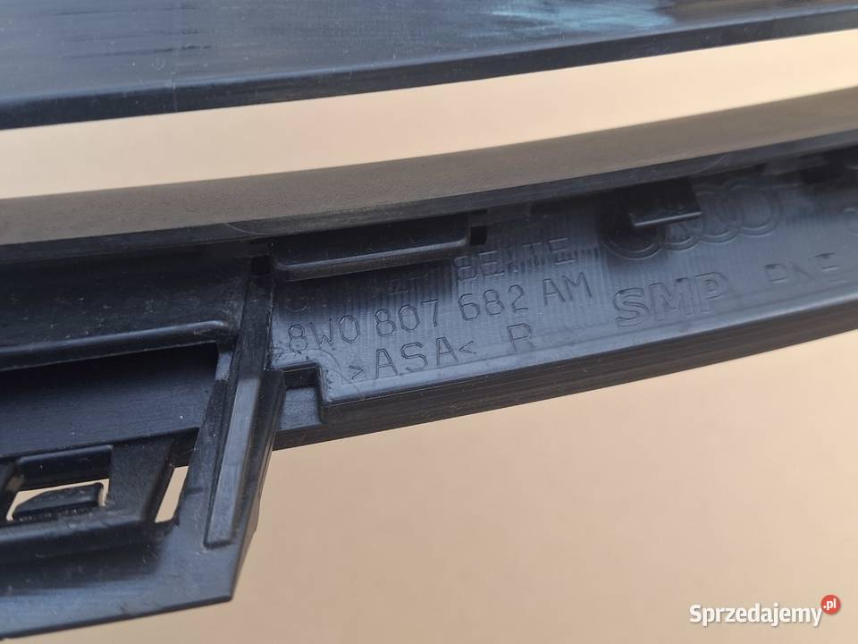 AUDI A4 B9 LIFT SLINE KRATKA ZDERZAKA PRAWA Atrapy Bieleń