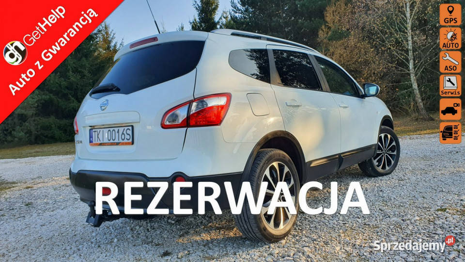 Nissan Qashqai2 20 Climatronic Panorama Kamery benzyna świętokrzyskie Chmielnik