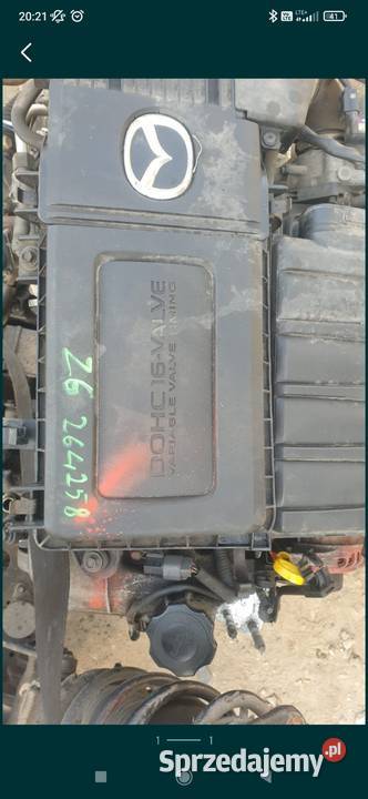 Silnik mazda 3 16 benzyna 16v z6264258 Radzyń Podlaski