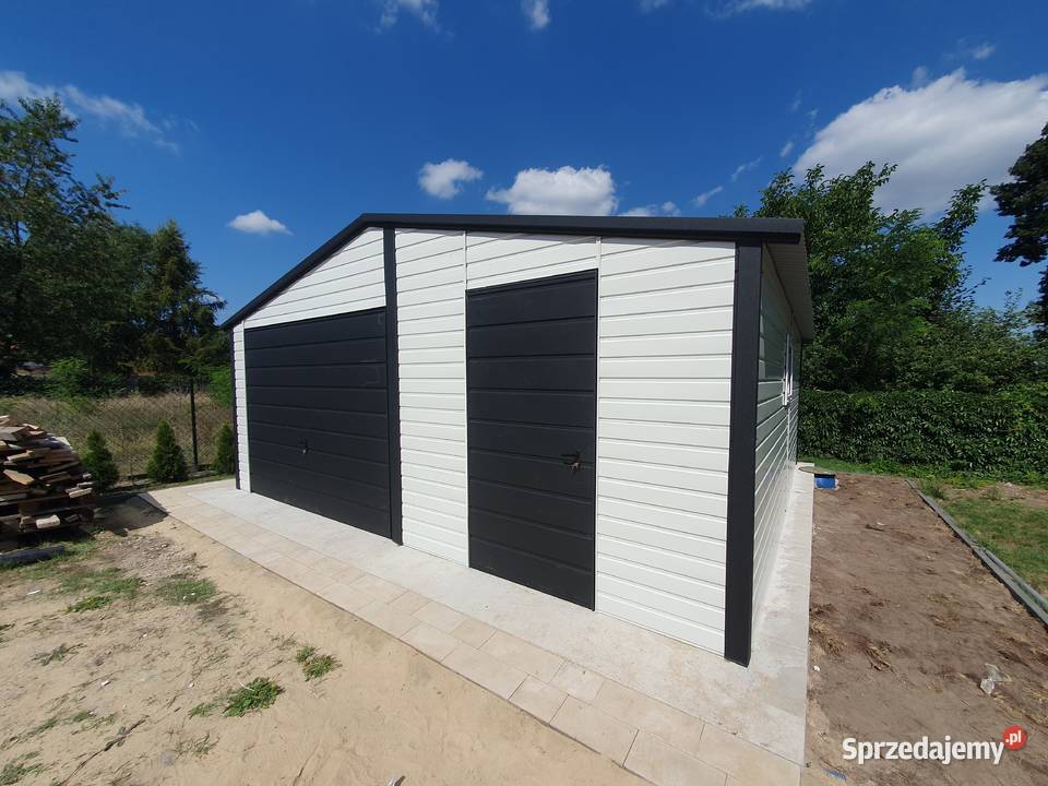 Garaż blaszany garaże na wymiar blaszaki Tychy