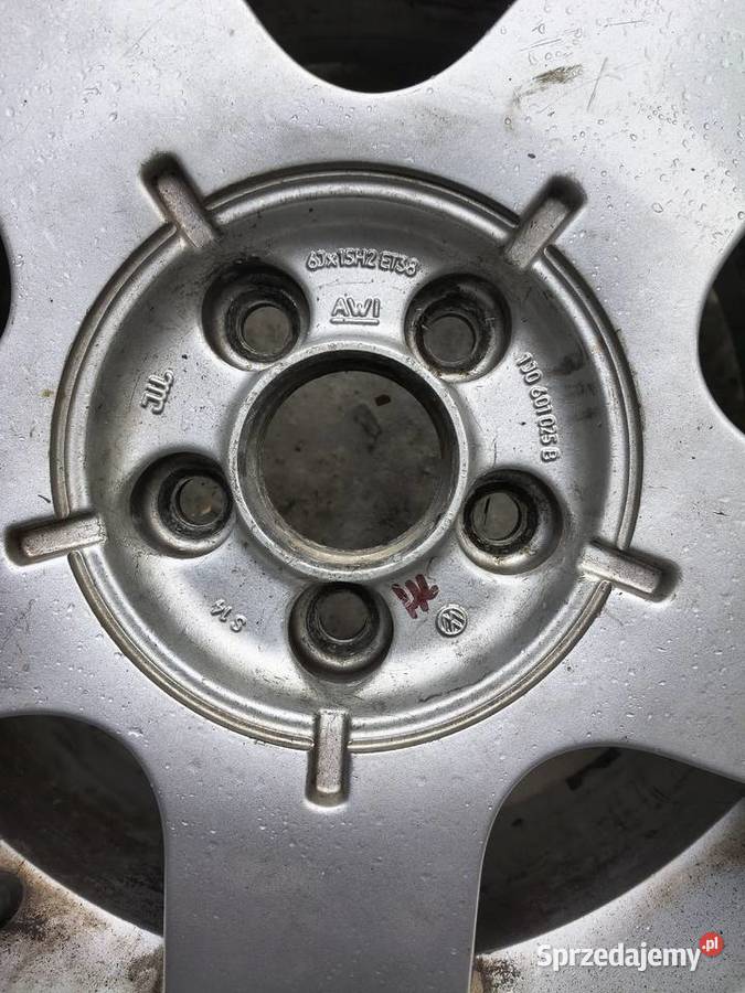 Sprzedam felgi 6jx15H2 ET48 Samochodowe lubelskie Krasnobród