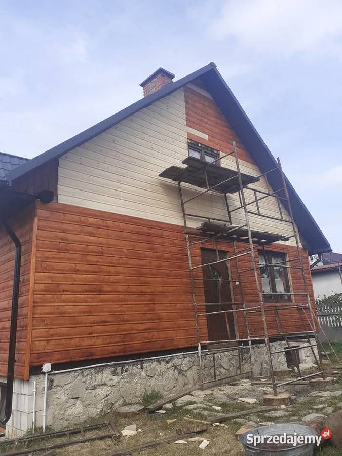 Wymiana podwalin brusy elewacje drewniane itd Łaszczów