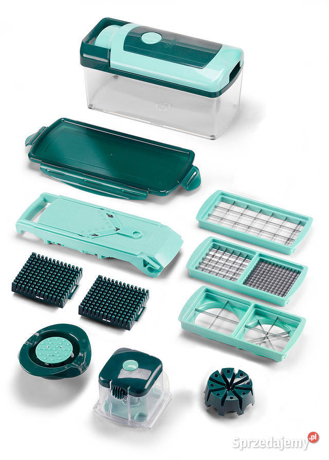 Krajalnica szatkownica wielofunkcyjna Nicer odcienie zieleni Mikołów sprzedam