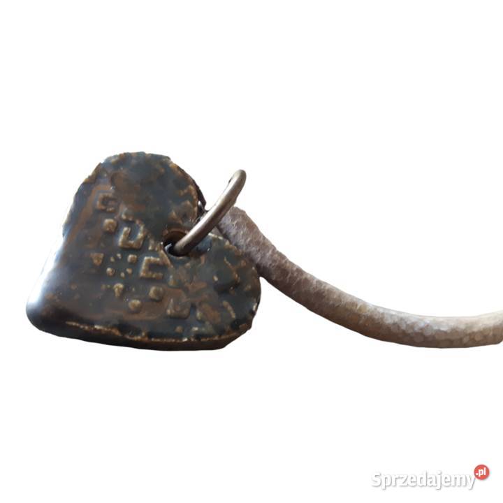 Naszyjnik ceramiczny ręcznie wykonany