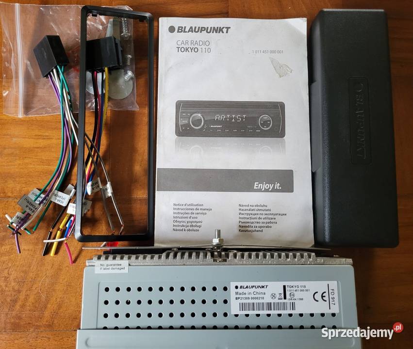 Radio samochodowe Blaupunkt TOKYO 110 kujawsko-pomorskie