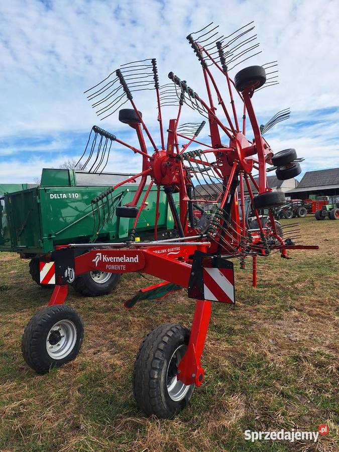 Zgrabiarki dwukaruzelowe Pottinger Kverneland Łomża