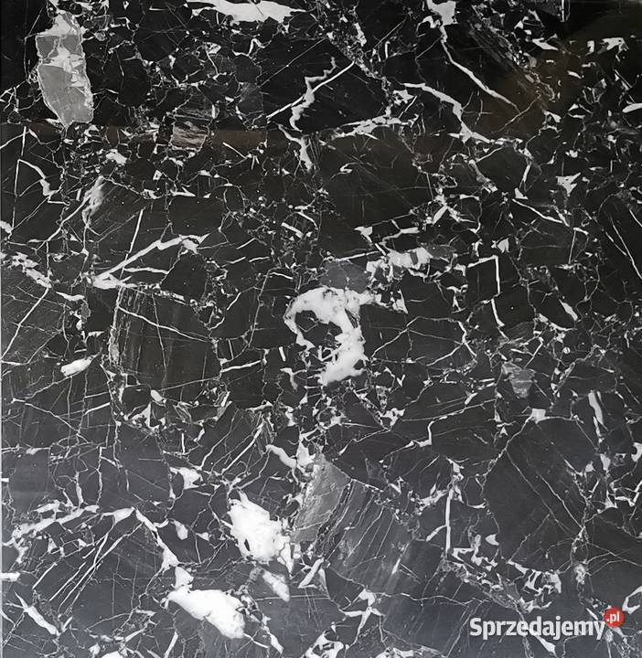 Płytka marmurowa NERO MARQUINA 61x61x12 Przemyśl sprzedam