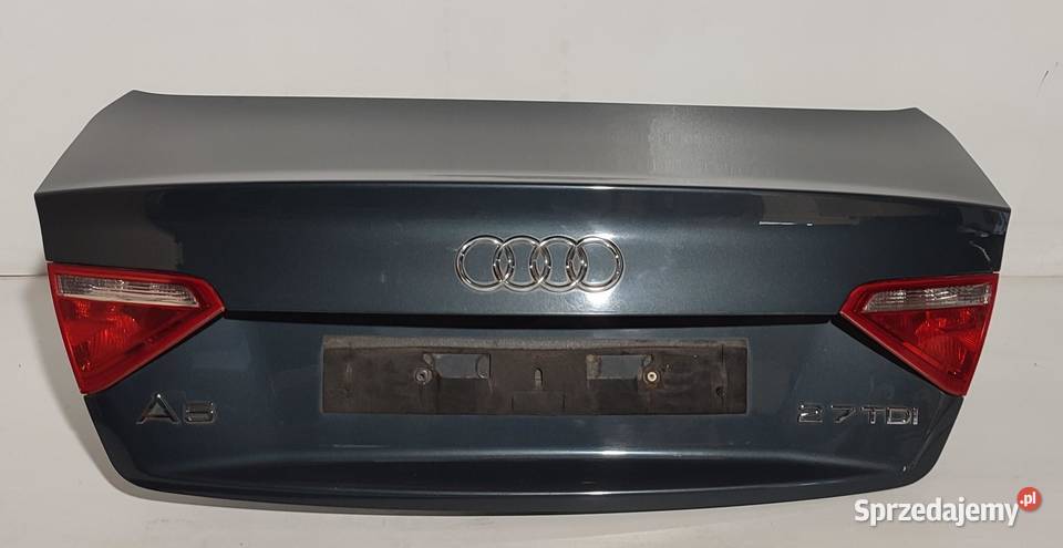 AUDI A5 8T COUPE KLAPA BAGAŻNIKA LZ7H 2009