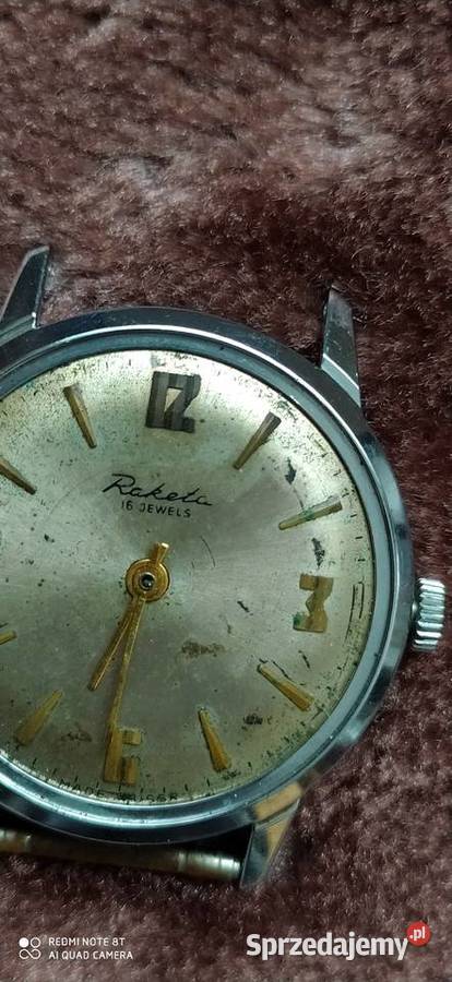 zegarek raketa mechaniczny made in ussr Poznań