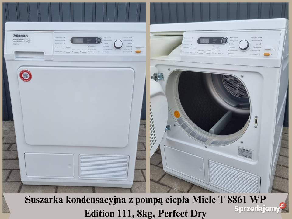 Suszarka z pompą ciepła Miele T 8861 WP Edition wolnostojące Wrocław