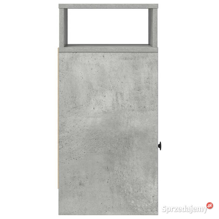 Szafka nocna z szufladą szarość betonu 25x31x66 Warszawa