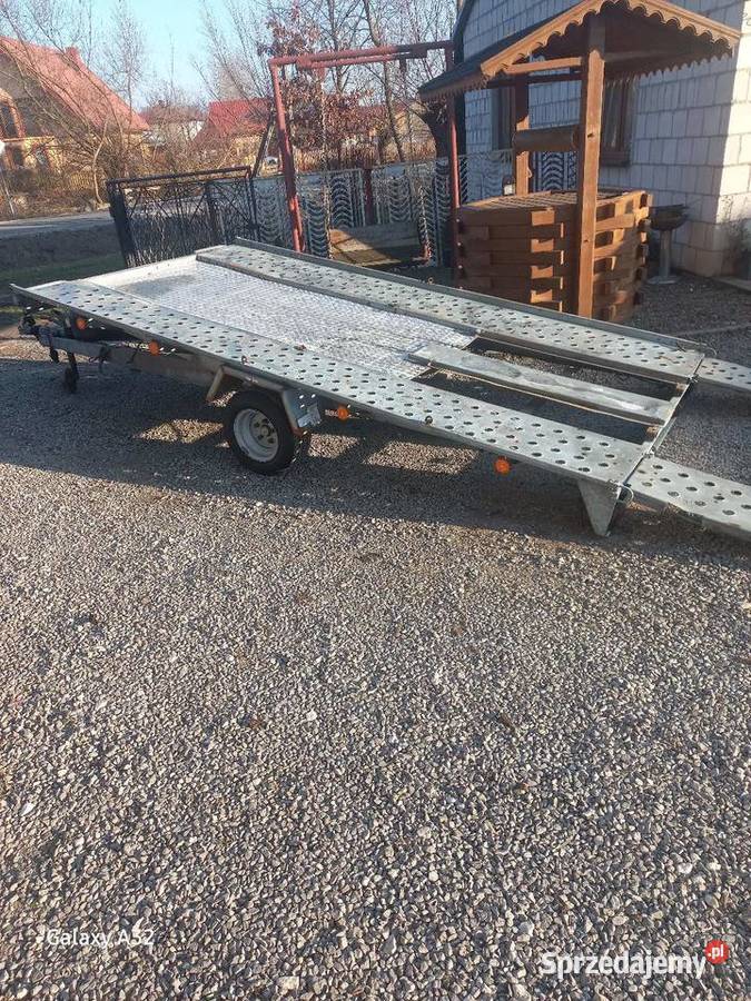 Przyczepka laweta firmy niemieckiej Polgratz Połaniec