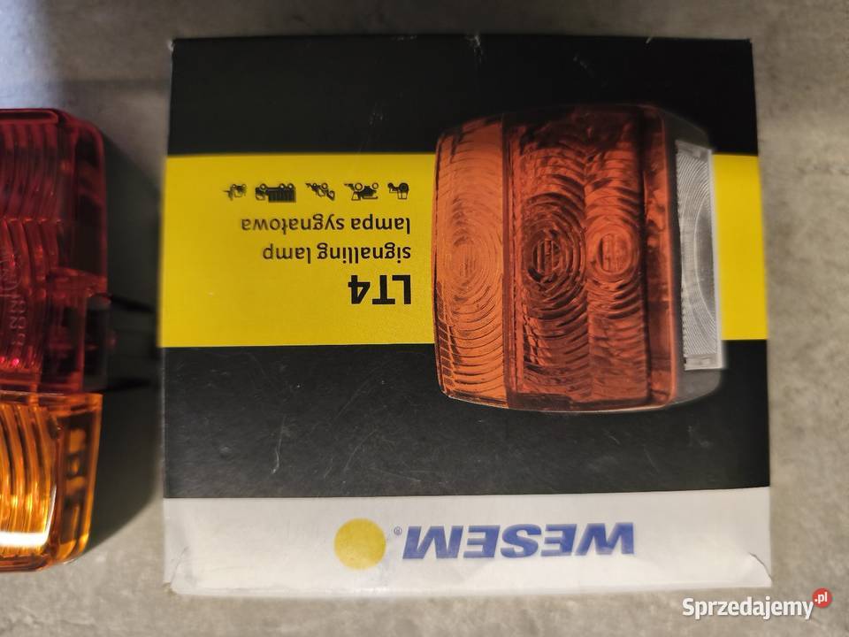 Lampa tył WESEM LT45210001 nowa przyczepa Justynów