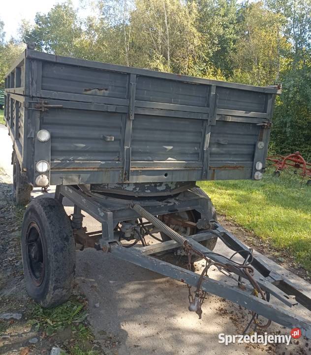 Przyczepa rolnicza wywrotka Autosan D55 6t nieuszkodzony małopolskie Pisarzowa sprzedam