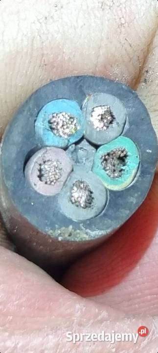 Kabel 5x25 Przewód 100mb 15mm Miękki Gruby na Skawina