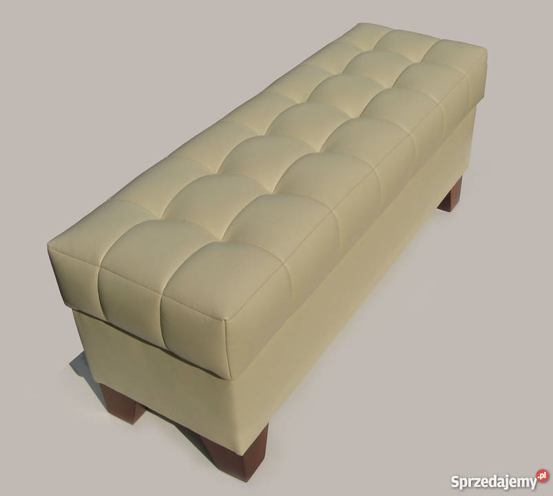 PUFA ŁAWKA Pikowana otwierana 42cm Poznań sprzedam