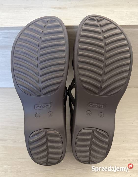 Klapki damskie Crocs BROOKLYN KNOT SKY SANDAL Sandały i klapki łódzkie Łódź