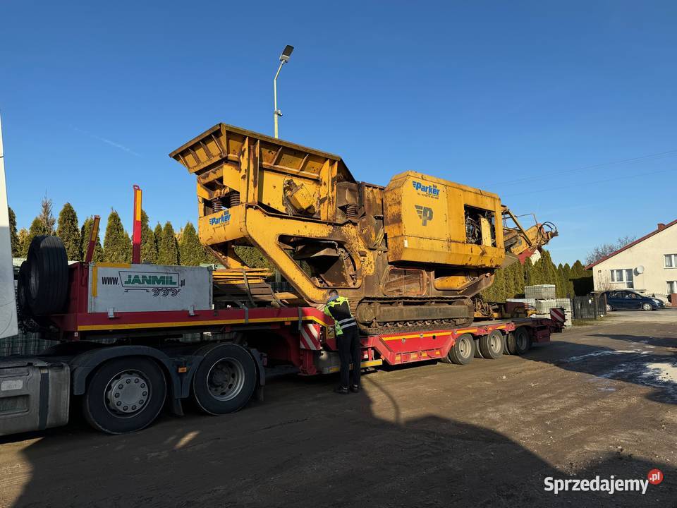 Mobilna kruszarka szczękowa Parker RT960 Kołodziejewo sprzedam