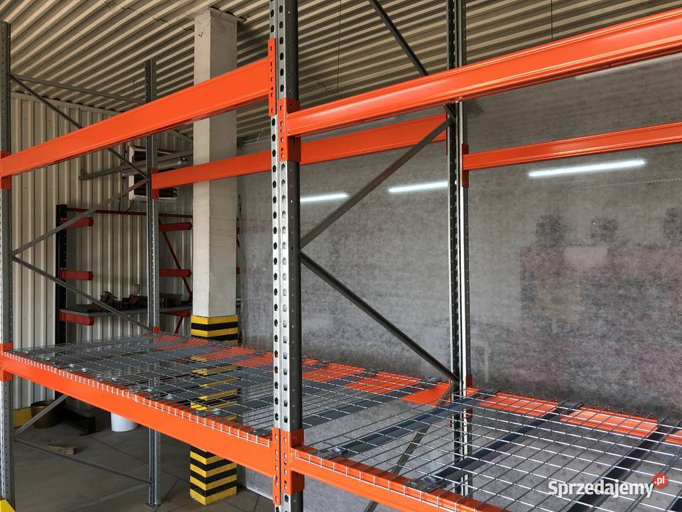 Regały magazynowe paletowe fabrycznie nowe śląskie Zabrze