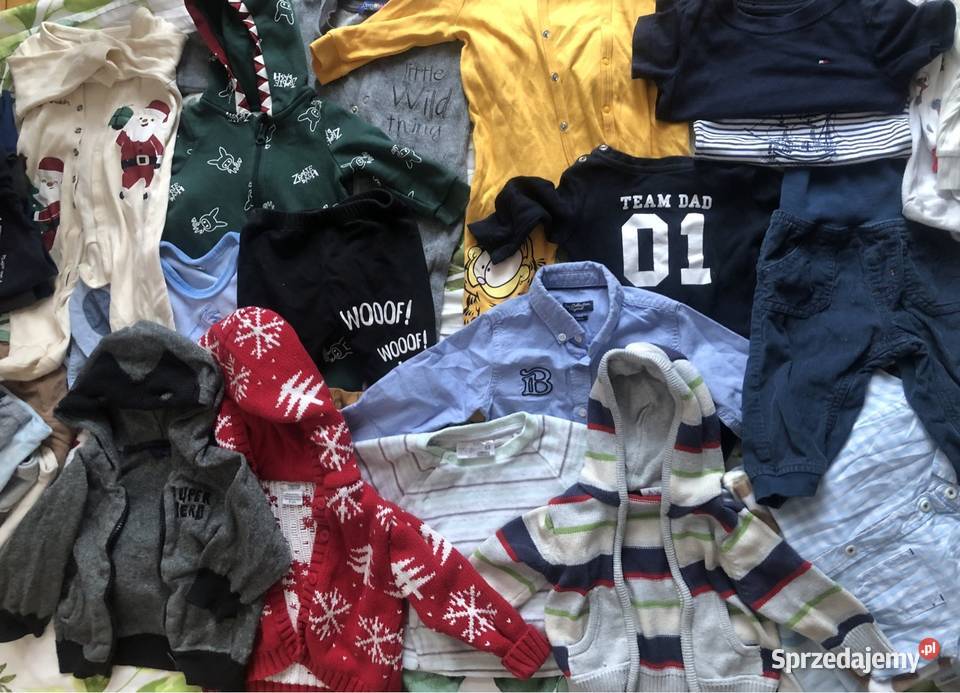 Zestaw ubranek niemowlaków 44 sztuki Rozmiar 0 Sopotnia Mała sprzedam