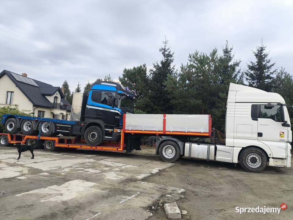 Naczepa niskopodwoziowa