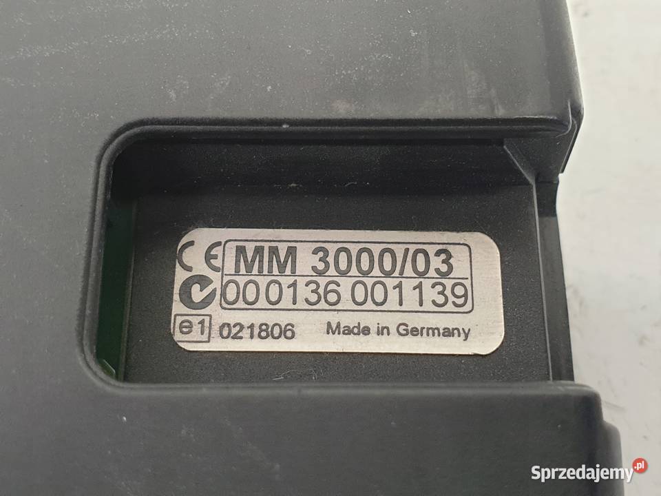 Monitor Ekran VDO Dayton MM3000 Części samochodowe Rudka