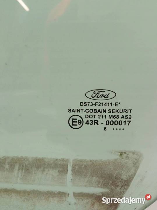 SZYBA DRZWI LEWY PRZÓD 16 R HB 5D DS73F21411E