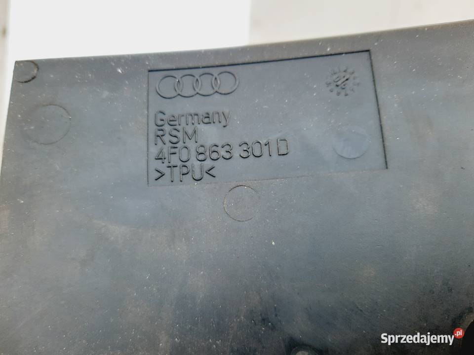WKŁADKA WNĘKI SCHOWKA TUNELU 4F0863301D AUDI A6 śląskie Szczerbice