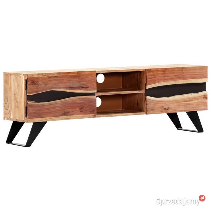 Szafka pod TV 140x30x45 lite drewno akacjowe Warszawa