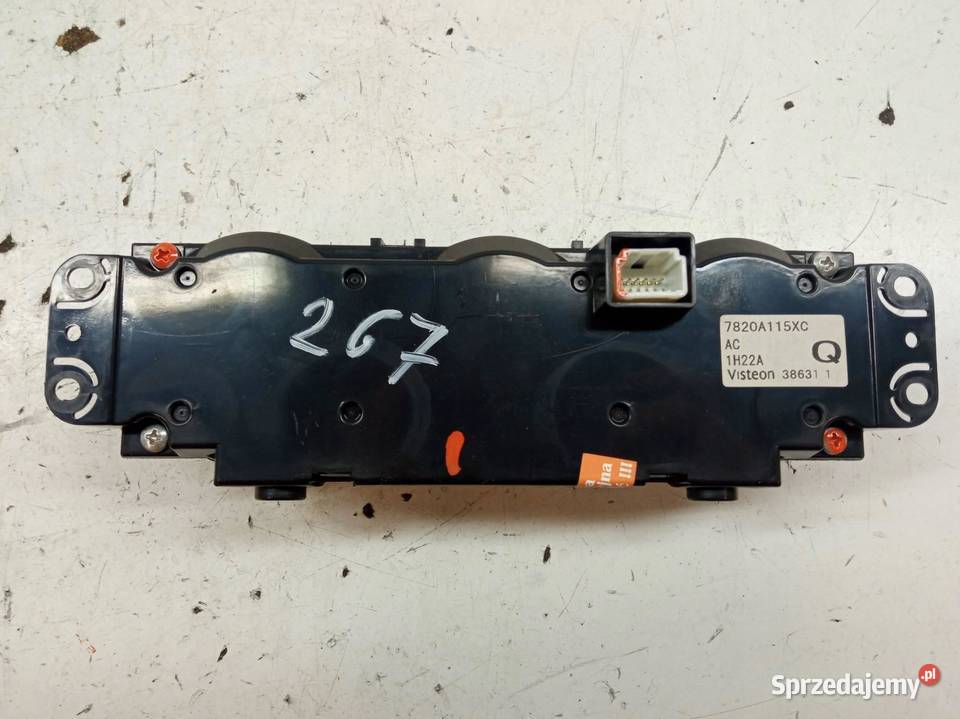 PANEL NAWIEWU 7820A115XC Mitsubishi Outlander II Rok produkcji 2011 sprzedam