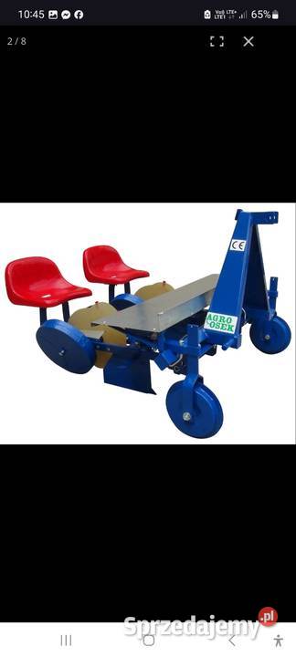 Sadzarka do rozsady warzyw i owoców dwurzędowa Lubartów