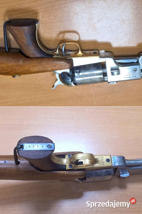 Rewolwer czarnoprochowy karabinek Colt DRAGON Łódź