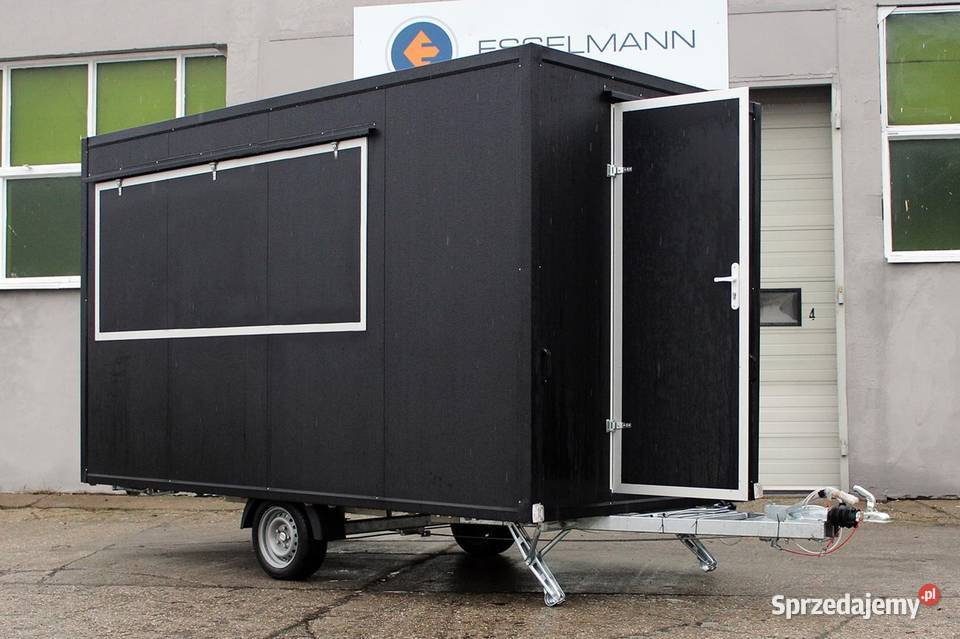 przyczepa gastronomiczna 35 m mobilny catering wielkopolskie Jarocin