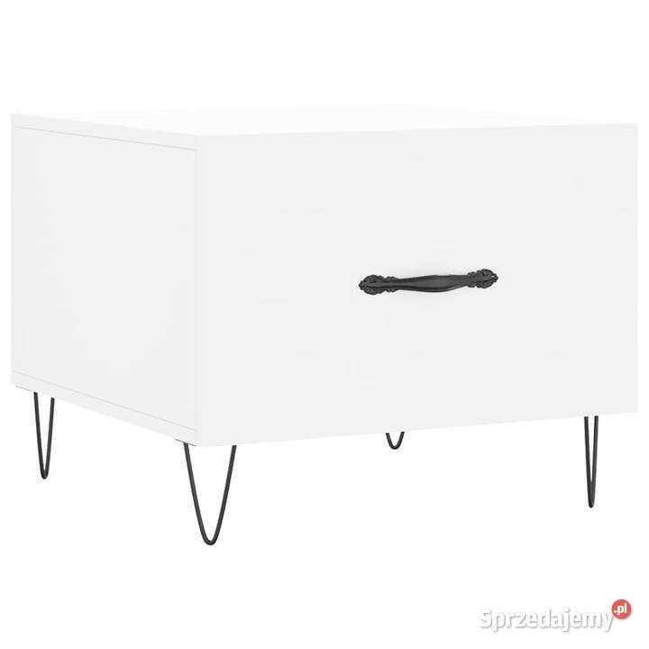 Stoliki kawowe 2 białe 50x50x40 WM829381 Warszawa