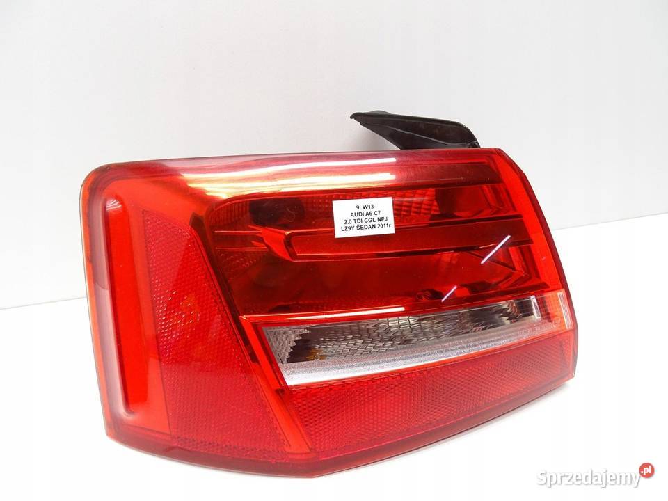 LAMPA LEWA LEWY TYŁ TYLNA W BŁOTNIK AUDI A6 C7