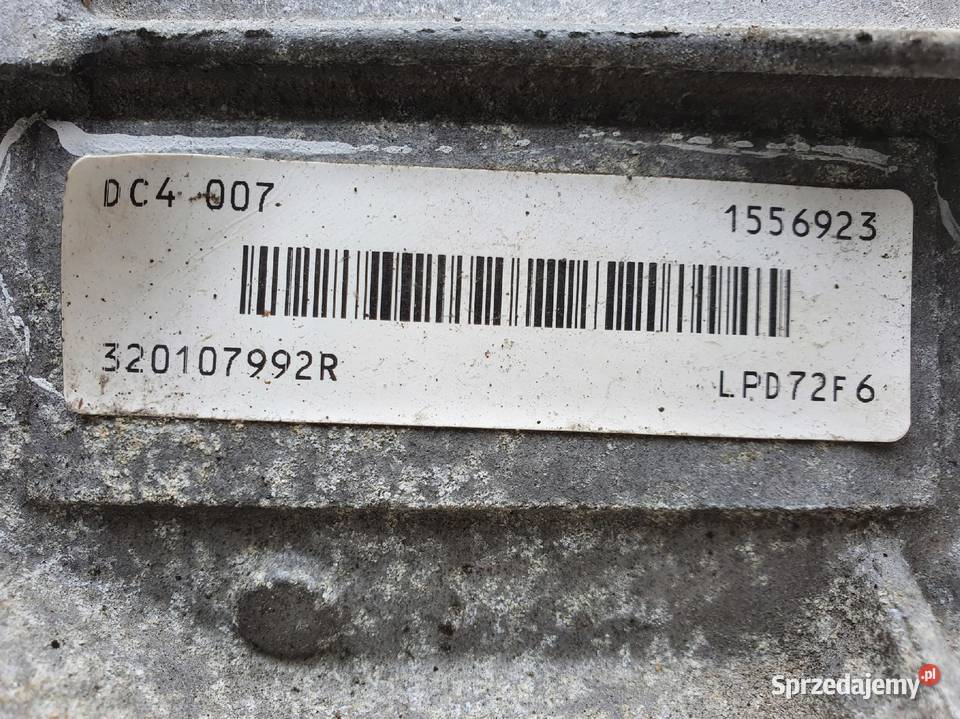 AUTOMATYCZNA SKRZYNIA BIEGÓW Renault Kadjar 15 Chełm
