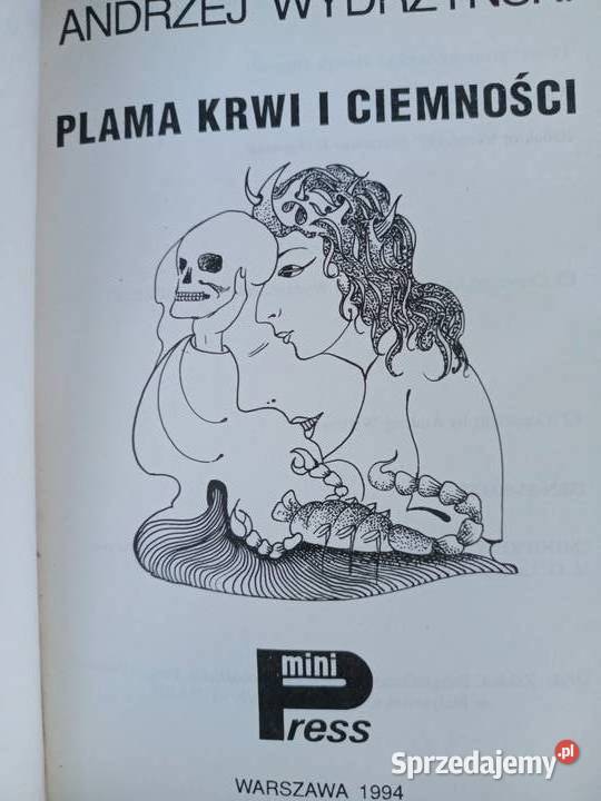 Plama krwi i ciemności książka najtaniej mazowieckie Warszawa sprzedam