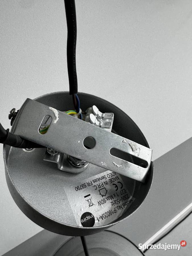 Lampa sufitowa szczotkowany metal nowoczesna Lampy Tarnów