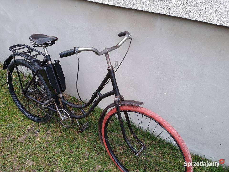 Rower z silnikiem Maw zabytkowy Kurzętnik
