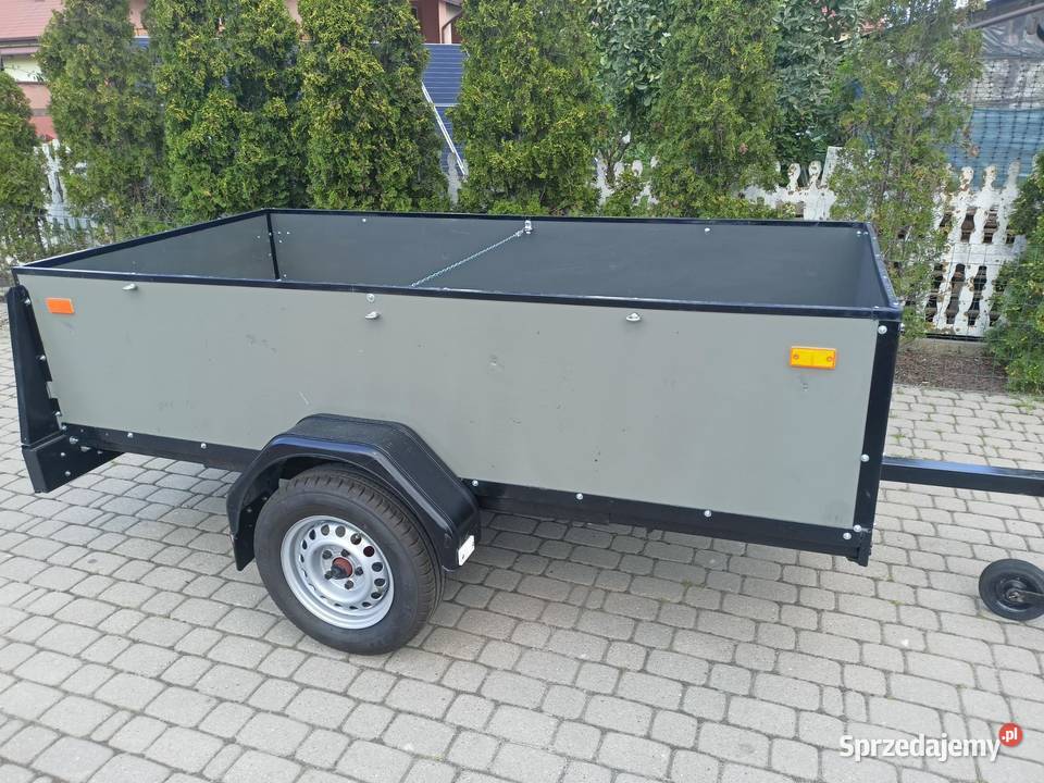 Przyczepa jednoosiowa Humbaur niemiecka DMC 750 Kolno