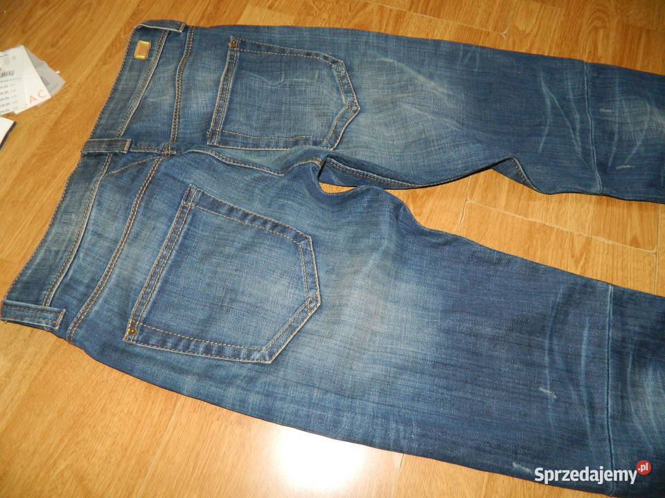 MAC Boyfriend spodnie jeansowe W34 L30 Trzebinia
