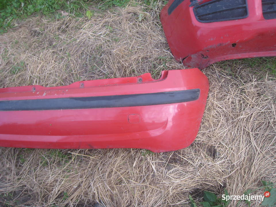 Zderzak tylny tył Fiat Panda II 0312 czerwony Kraków