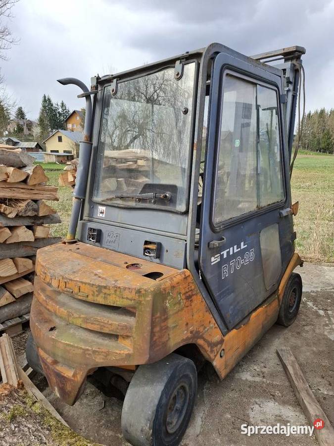 Wózel widłowy still R7025 w całości na części podkarpackie Dynów