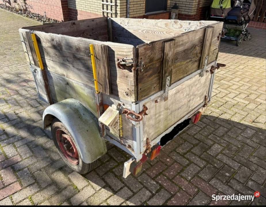 Przyczepka samochodowa lekka do quada do ogrodu kujawsko-pomorskie Bydgoszcz