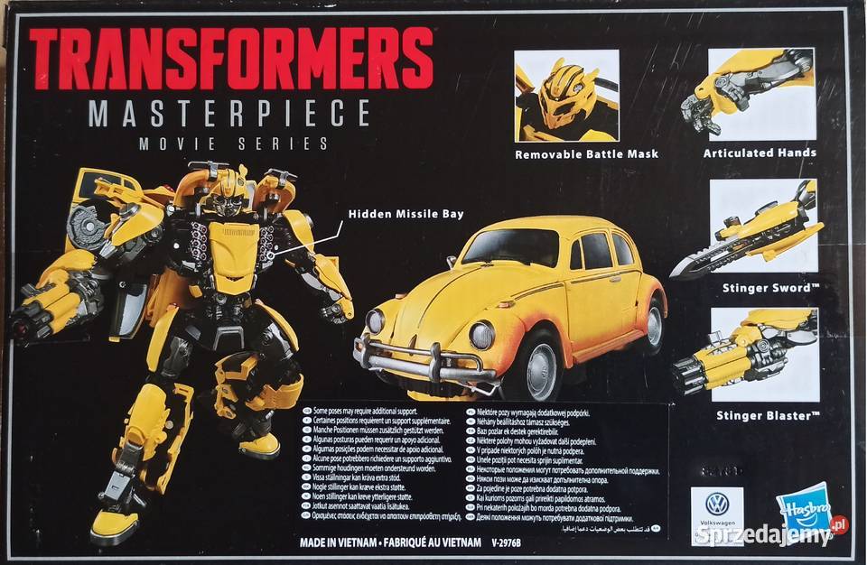 Transformers Masterpiece Bumblebee MPM7 Garbus małopolskie Mogilany