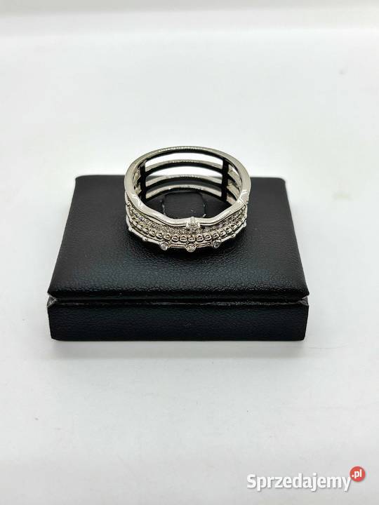 Nowy Srebrny Pierścionek pr 925 470g Rozmiar 21 srebro Zegarki i Biżuteria Elbląg